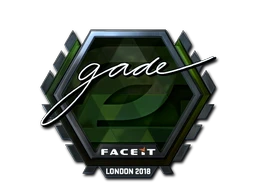 gade (Foil) | London 2018 sticker