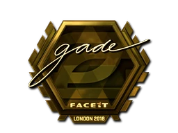 gade (Gold) | London 2018 sticker