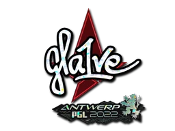gla1ve (Glitter) | Antwerp 2022 sticker
