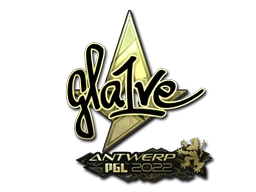 gla1ve (Gold) | Antwerp 2022 sticker