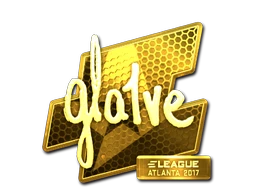 gla1ve (Gold) | Atlanta 2017 sticker