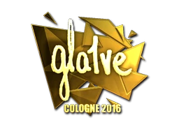 gla1ve (Gold) | Cologne 2016 sticker