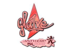 gla1ve (Holo) | Antwerp 2022 sticker