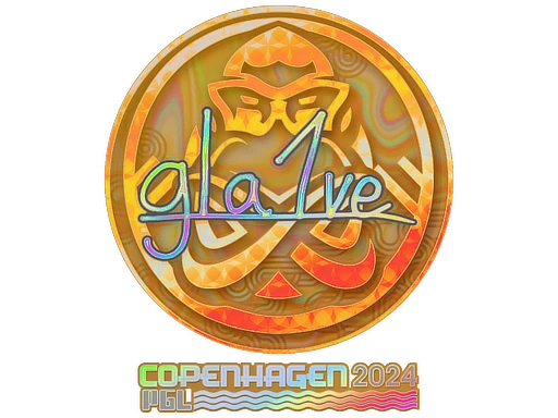 gla1ve (Holo) | Copenhagen 2024 sticker