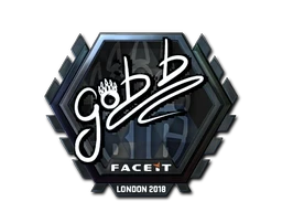 gob b (Foil) | London 2018 sticker