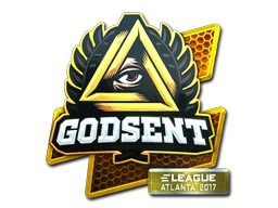 GODSENT (Foil) | Atlanta 2017 sticker