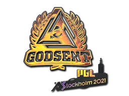 GODSENT (Holo) | Stockholm 2021 sticker