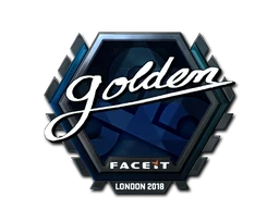 Golden (Foil) | London 2018 sticker