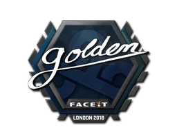 Golden | London 2018 sticker