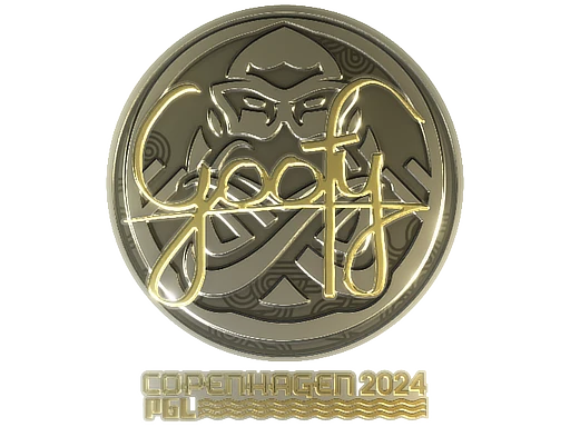 Goofy (Gold) | Copenhagen 2024 sticker