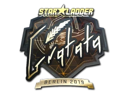 Gratisfaction (Gold) | Berlin 2019 sticker