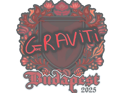 Graviti | Budapest 2025 sticker