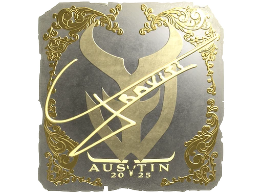 Graviti (Gold) | Austin 2025 sticker