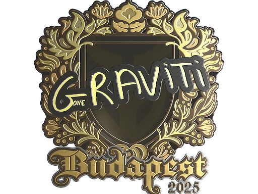 Graviti (Gold) | Budapest 2025 sticker