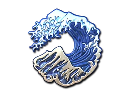Great Wave sticker