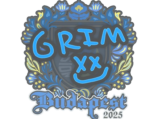 Grim | Budapest 2025 sticker