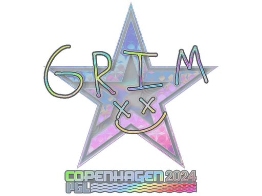 Grim (Holo) | Copenhagen 2024 sticker
