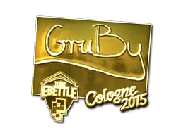 GruBy (Gold) | Cologne 2015 sticker