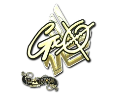 gxx- (Gold) | Paris 2023 sticker