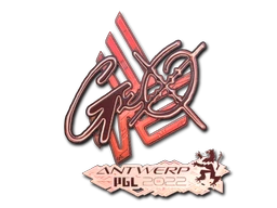 gxx- (Holo) | Antwerp 2022 sticker