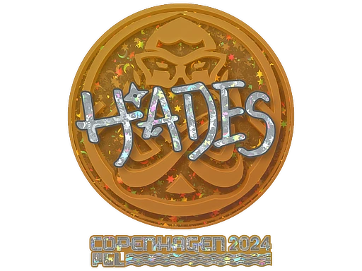 hades (Glitter) | Copenhagen 2024 sticker