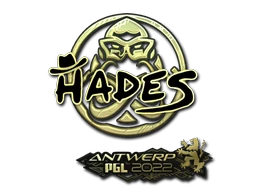 hades (Gold) | Antwerp 2022 sticker