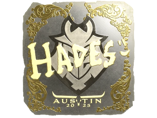 hades (Gold) | Austin 2025 sticker
