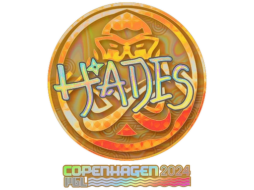 hades (Holo) | Copenhagen 2024 sticker