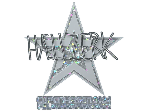 hallzerk (Glitter) | Copenhagen 2024 sticker