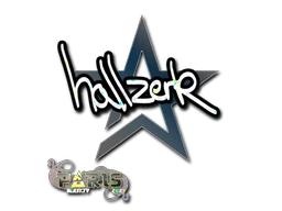 hallzerk (Glitter) | Paris 2023 sticker