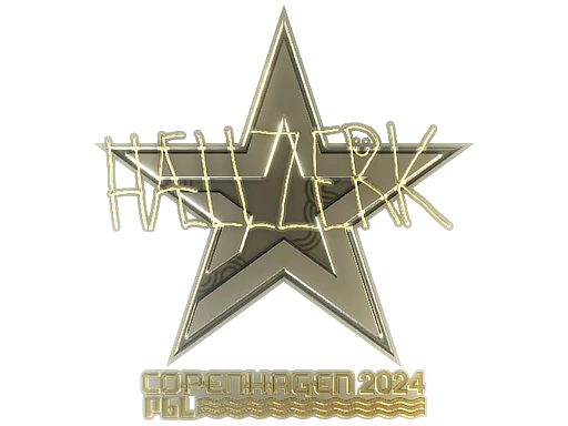 hallzerk (Gold) | Copenhagen 2024 sticker