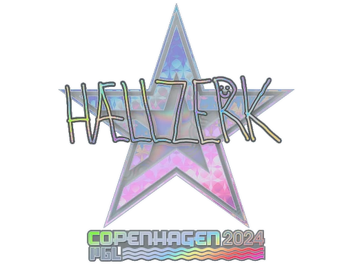 hallzerk (Holo) | Copenhagen 2024 sticker