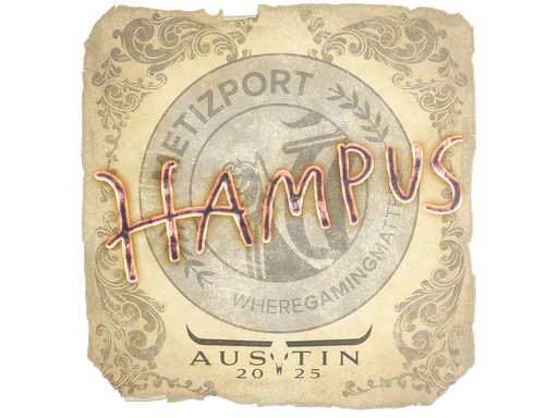 hampus | Austin 2025 sticker