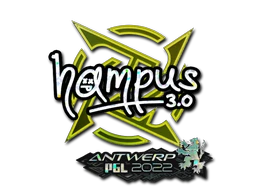 hampus (Glitter) | Antwerp 2022 sticker