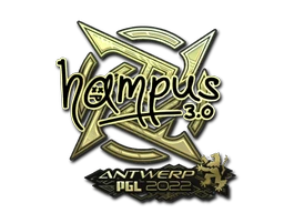 hampus (Gold) | Antwerp 2022 sticker
