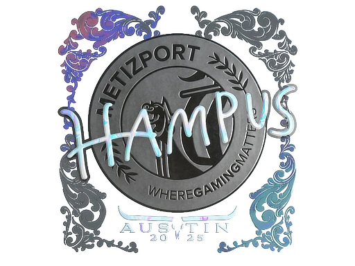 hampus (Holo) | Austin 2025 sticker