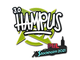 hampus | Stockholm 2021 sticker