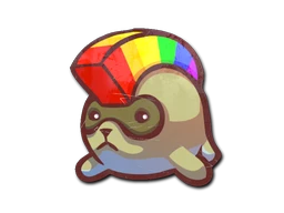 Hamster Hawk sticker