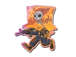 Handle With Care sticker