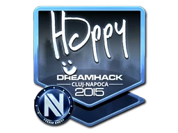 Happy (Foil) | Cluj-Napoca 2015 sticker
