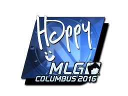 Happy (Foil) | MLG Columbus 2016 sticker