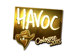 Havoc (Gold) | Cologne 2015 sticker