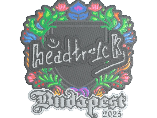 headtr1ck (Embroidered) | Budapest 2025 sticker