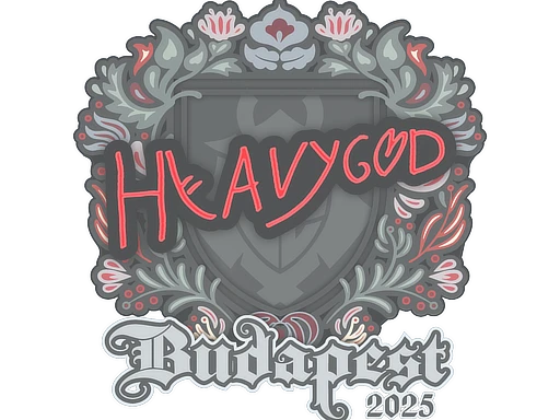 Heavygod | Budapest 2025 sticker