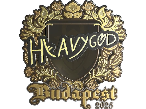 Heavygod (Gold) | Budapest 2025 sticker
