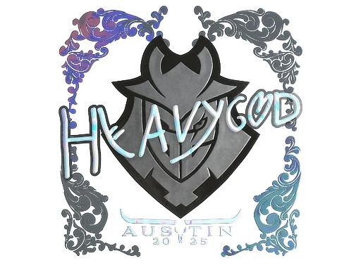 Heavygod (Holo) | Austin 2025 sticker