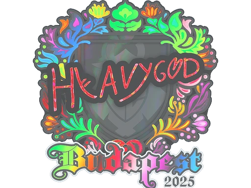 Heavygod (Holo) | Budapest 2025 sticker