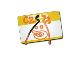 Hello CZ75-Auto sticker