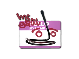 Hello Galil AR sticker