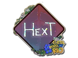 HexT (Glitter) | Rio 2022 sticker